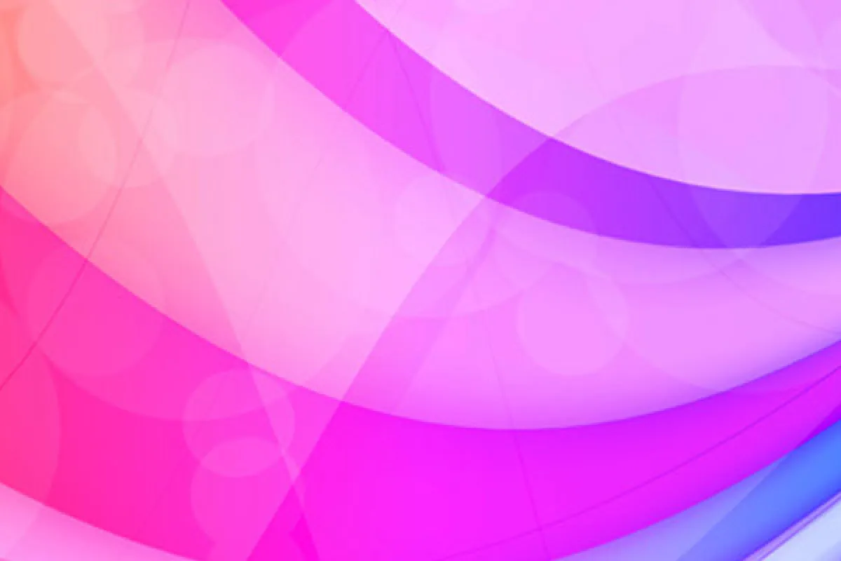 Bands in different shades of pink.